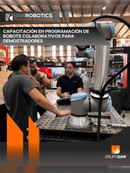CAPACITACIÓN EN PROGRAMACIÓN DE ROBOTS COLABORATIVOS Imagen 1
